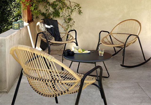 Salon de jardin vintage pas cher