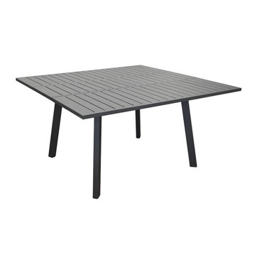 Salon de jardin pvc avec rallonge
