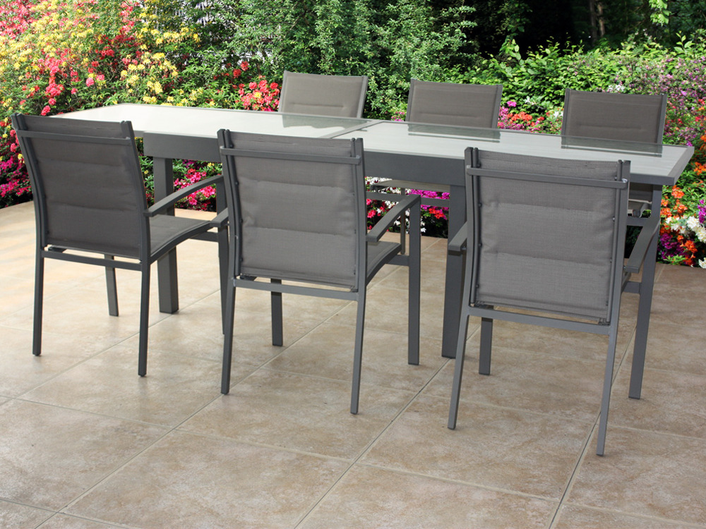 Table de salon de jardin solde