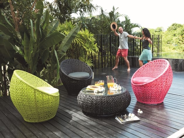Salon de jardin riviera maison du monde