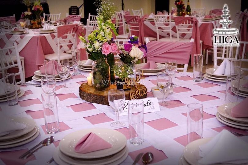 Salon y jardin la higa