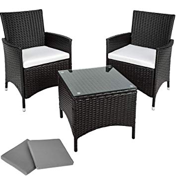 Salon de jardin rotin resine