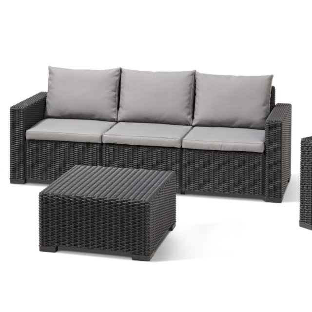 Salon de jardin california 4 places allibert