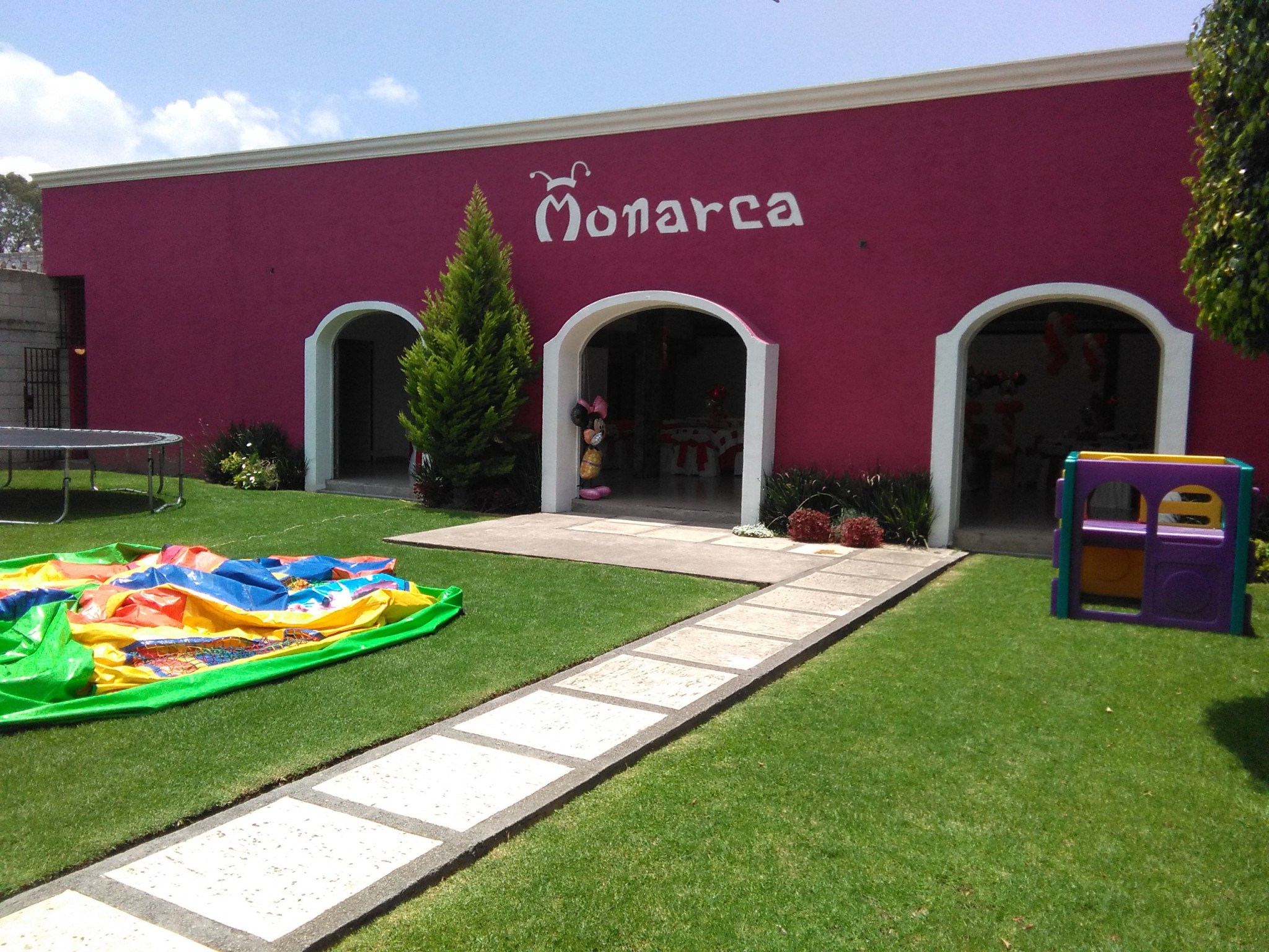 Salon jardin la hacienda puebla
