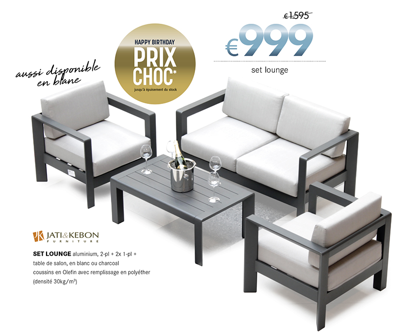 Mobilier de jardin la panne
