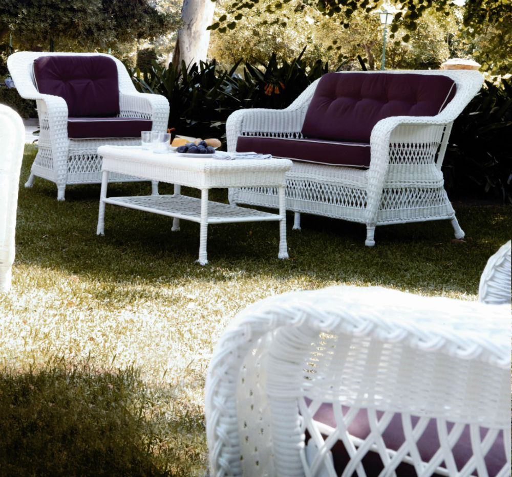 Salon de jardin rotin soldes