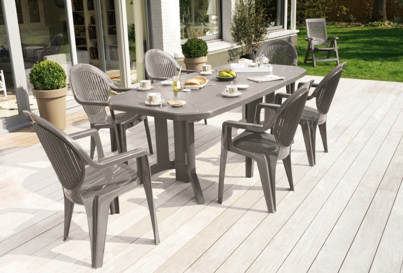 Mobilier de jardin pvc design