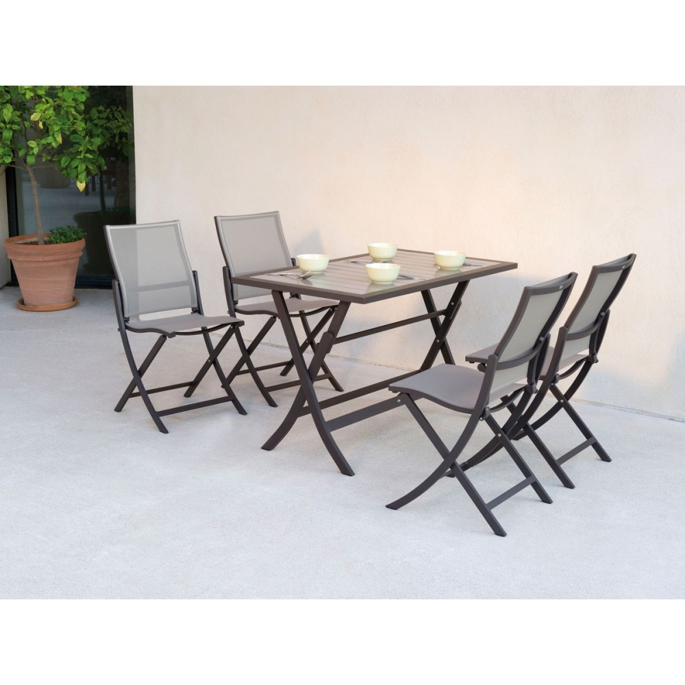 Chaise de salon de jardin pliable