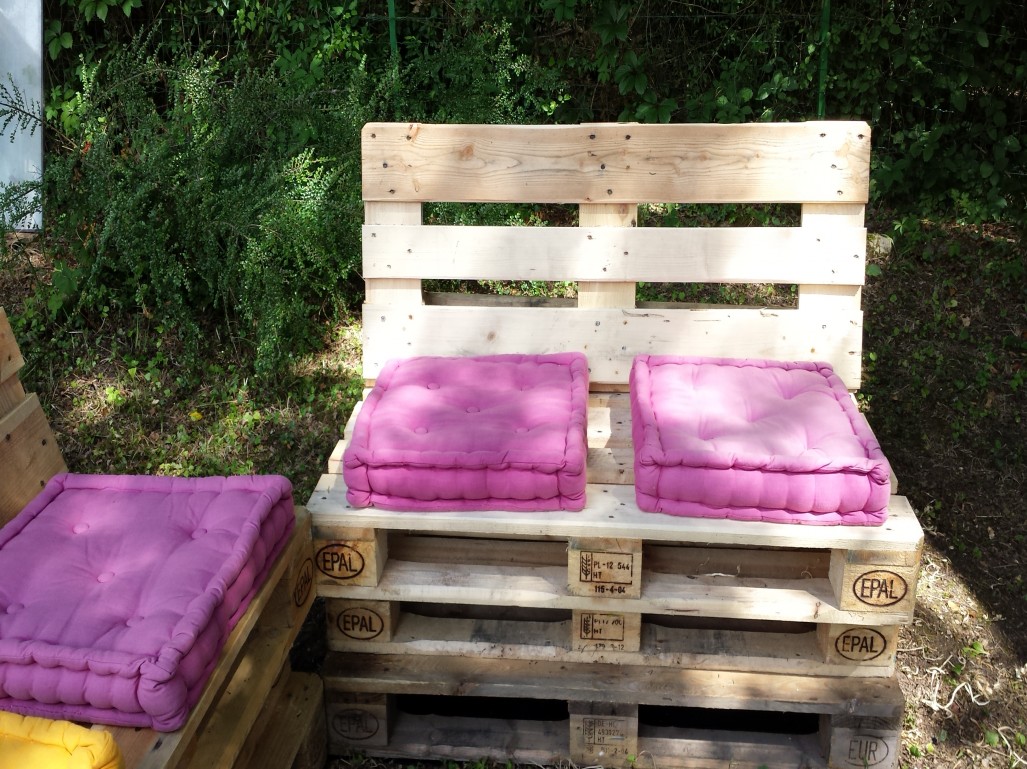 Dossier salon de jardin palette