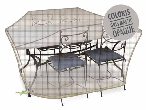 Housse protection salon de jardin rond
