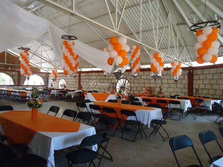 Salon jardin la hacienda slp
