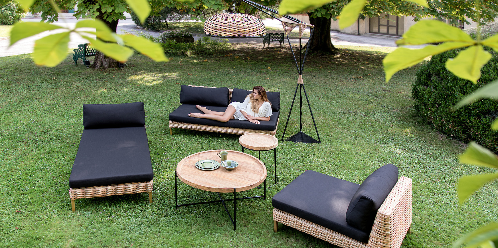 Mobilier de jardin la baie
