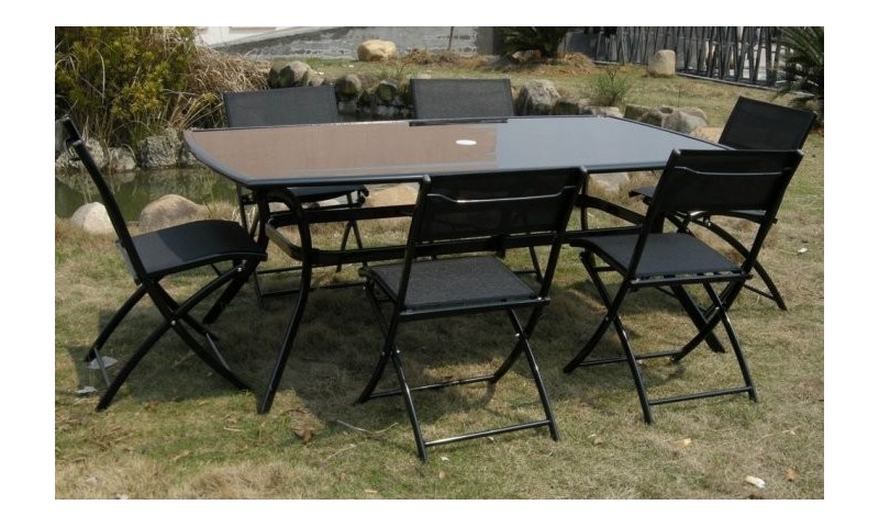 Table salon de jardin solde
