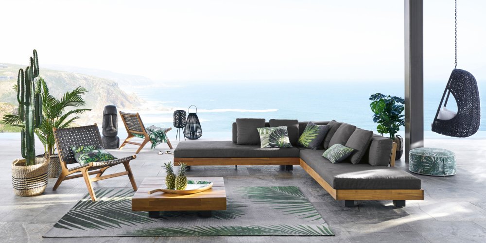 Coussin pour salon de jardin maison du monde