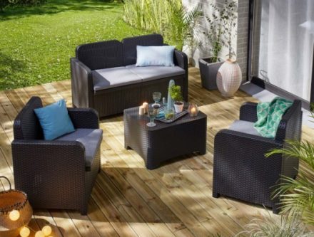 Salon de jardin 169 euros leroy merlin
