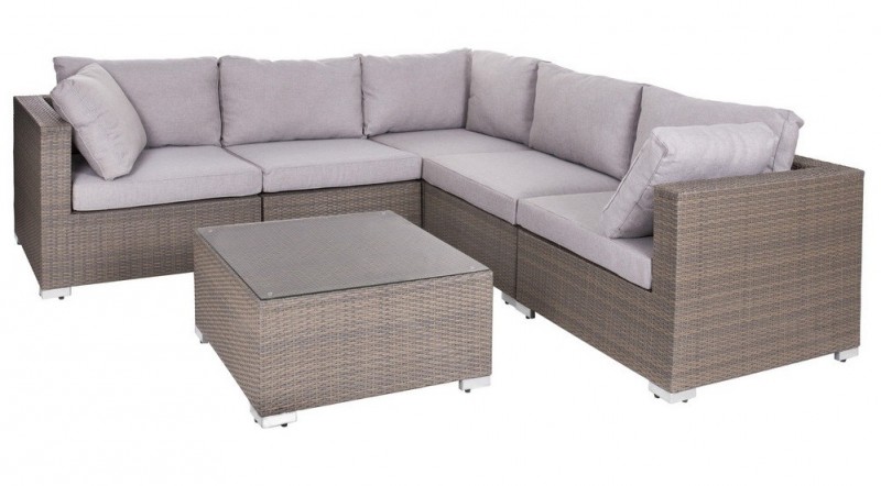 Mobilier de jardin rotin synthétique