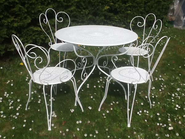 Salon de jardin rotin occasion