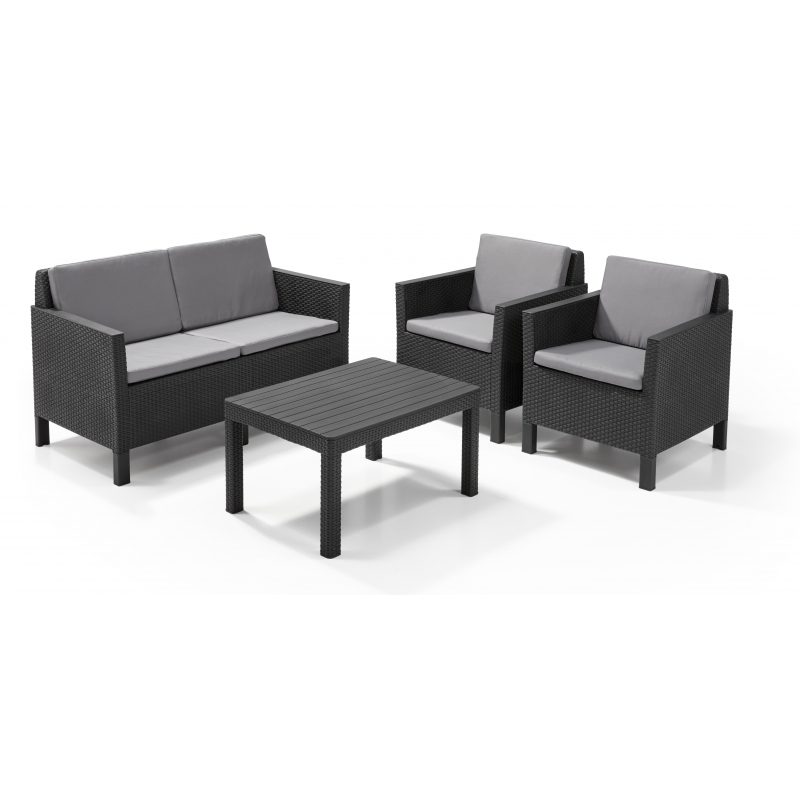 Salon de jardin lounge allibert