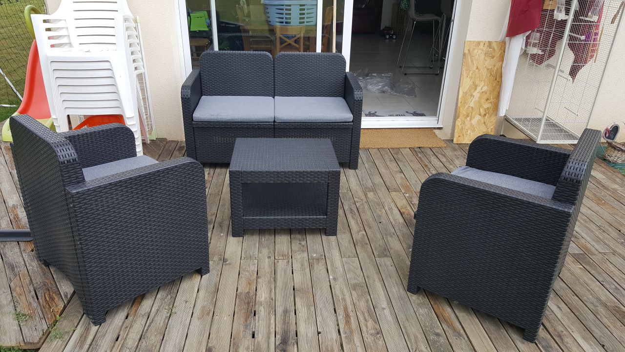 Salon de jardin rotin leroy merlin