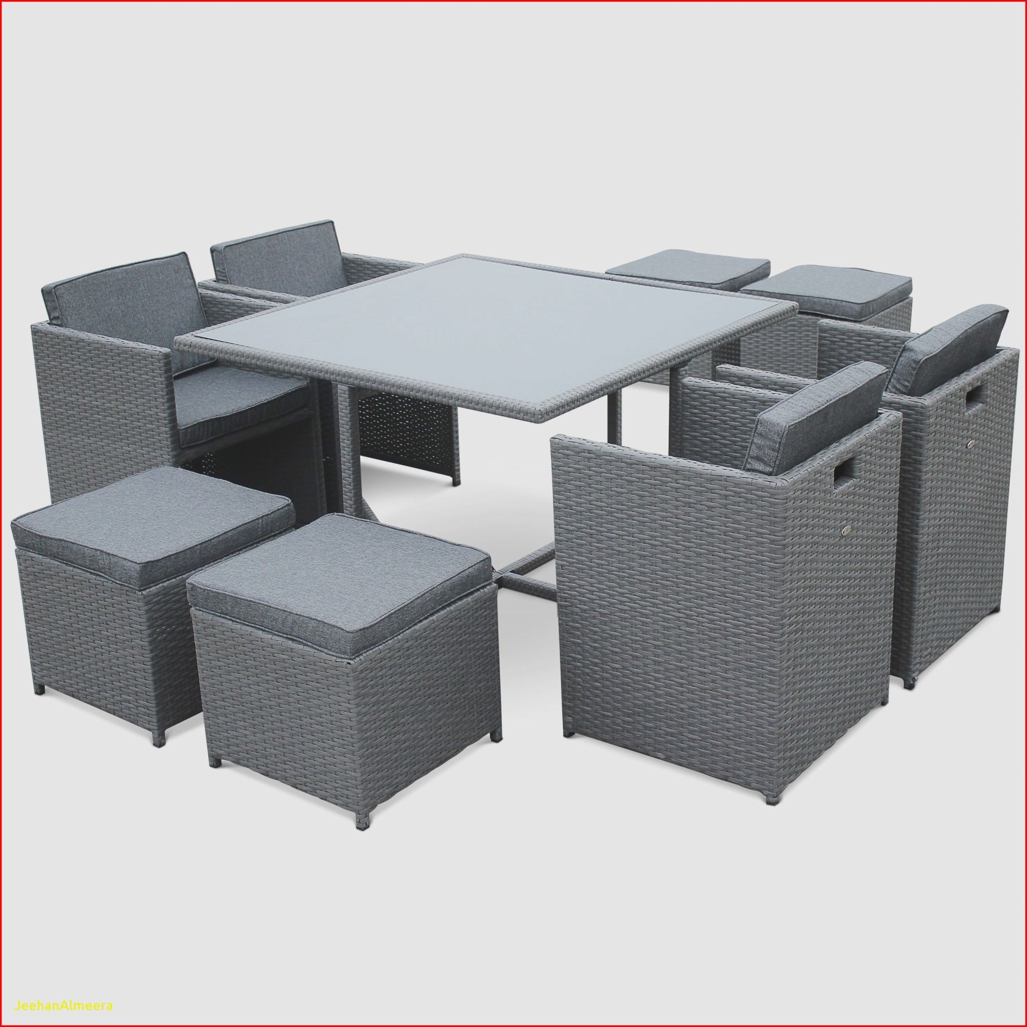 Petit salon de jardin 4 places