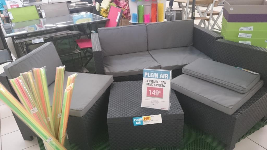 Mobilier de jardin shaf