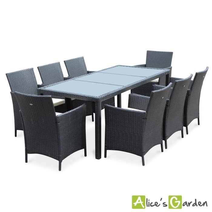 Salon de jardin resine 8 personnes