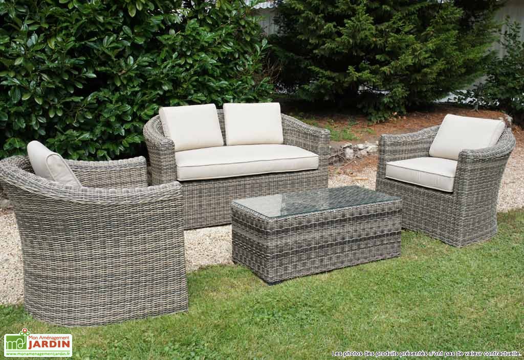 Salon de jardin resine tressee leroy merlin