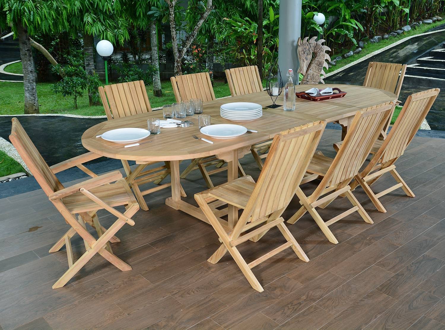 Salon de jardin teck occasion