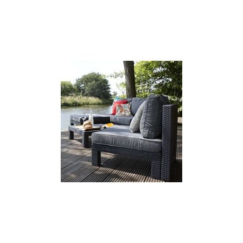 Salon de jardin modulable nevada graphite
