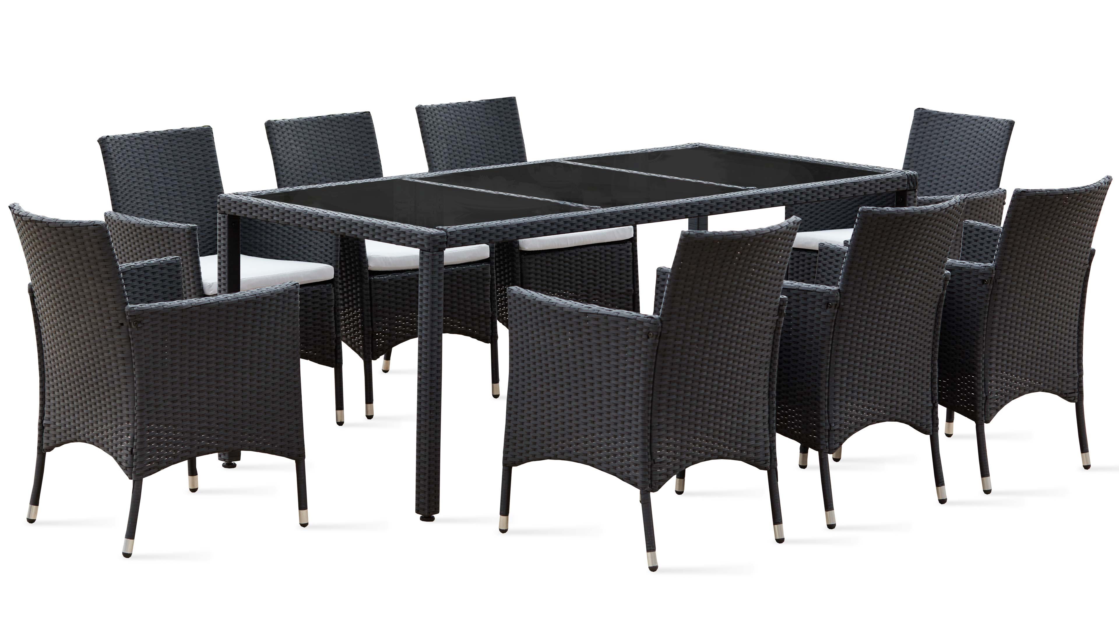 Salon de jardin resine 8 places pas cher